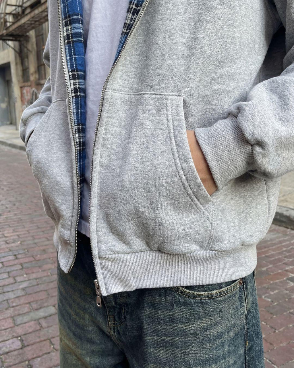 Sudadera con cremallera "Taliam"