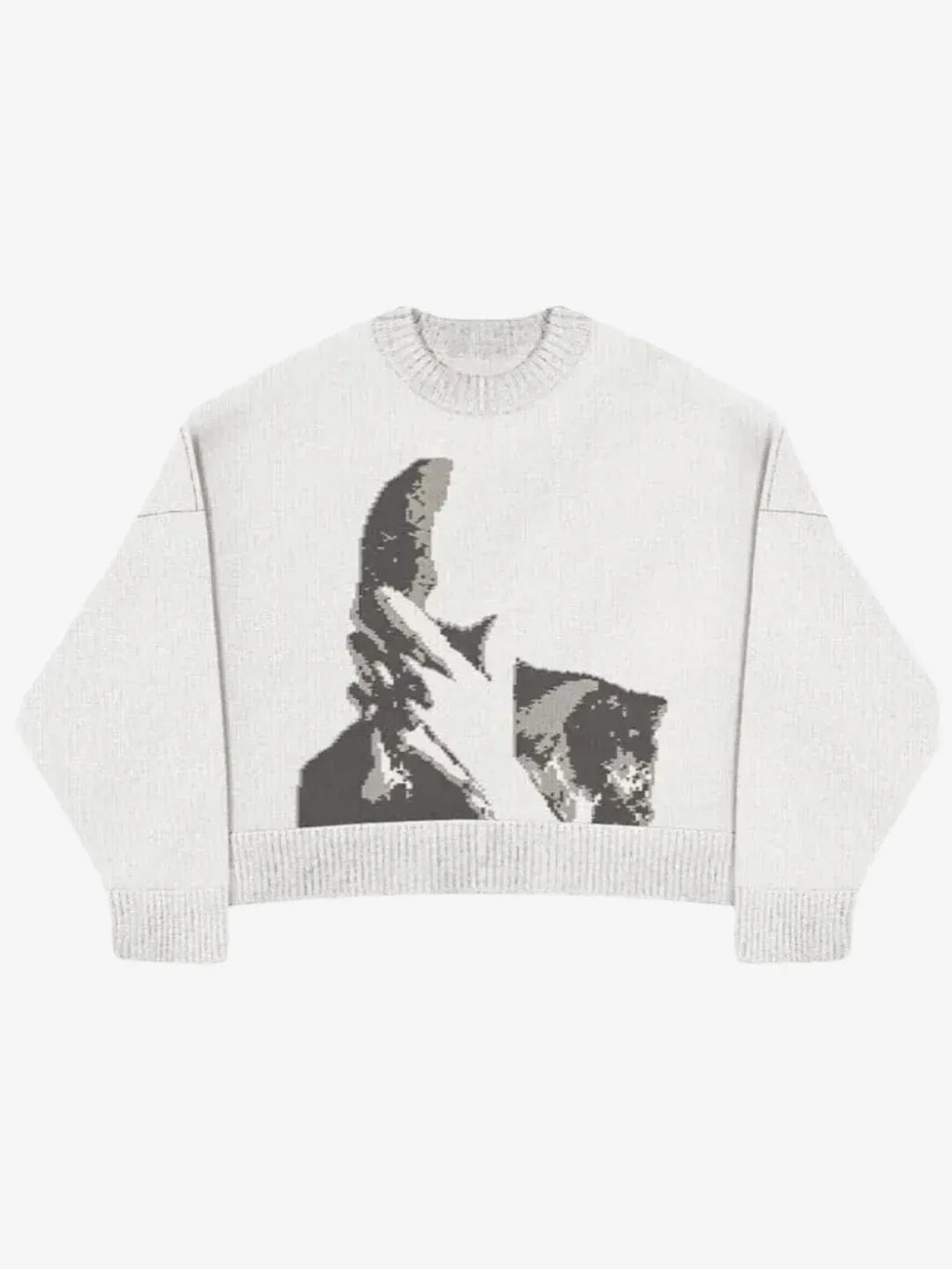Jersey de punto "¿Por qué?"