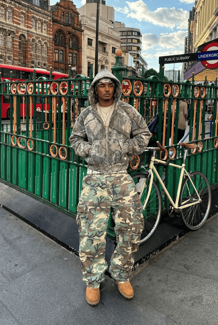 Sudadera con cremallera "Karam"
