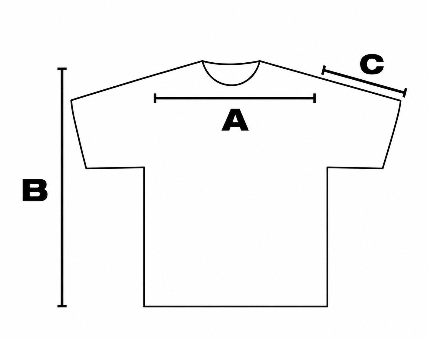 Guía de tallas camisetas y polos