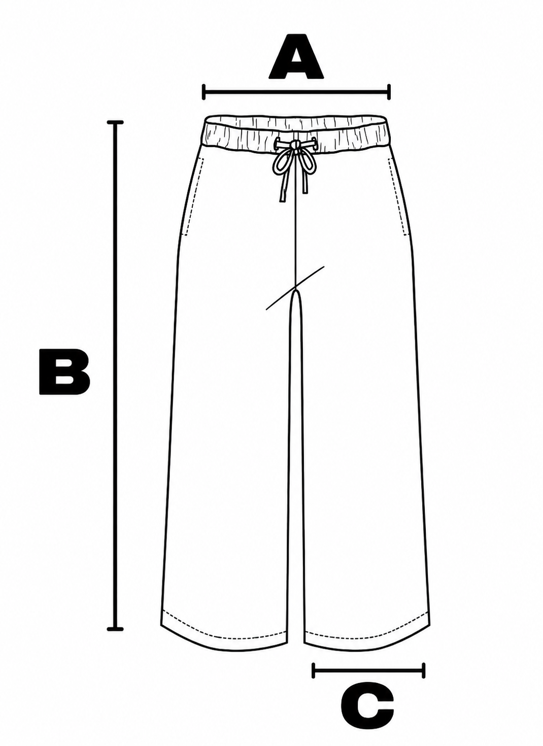 Guía de tallas pantalones deportivos