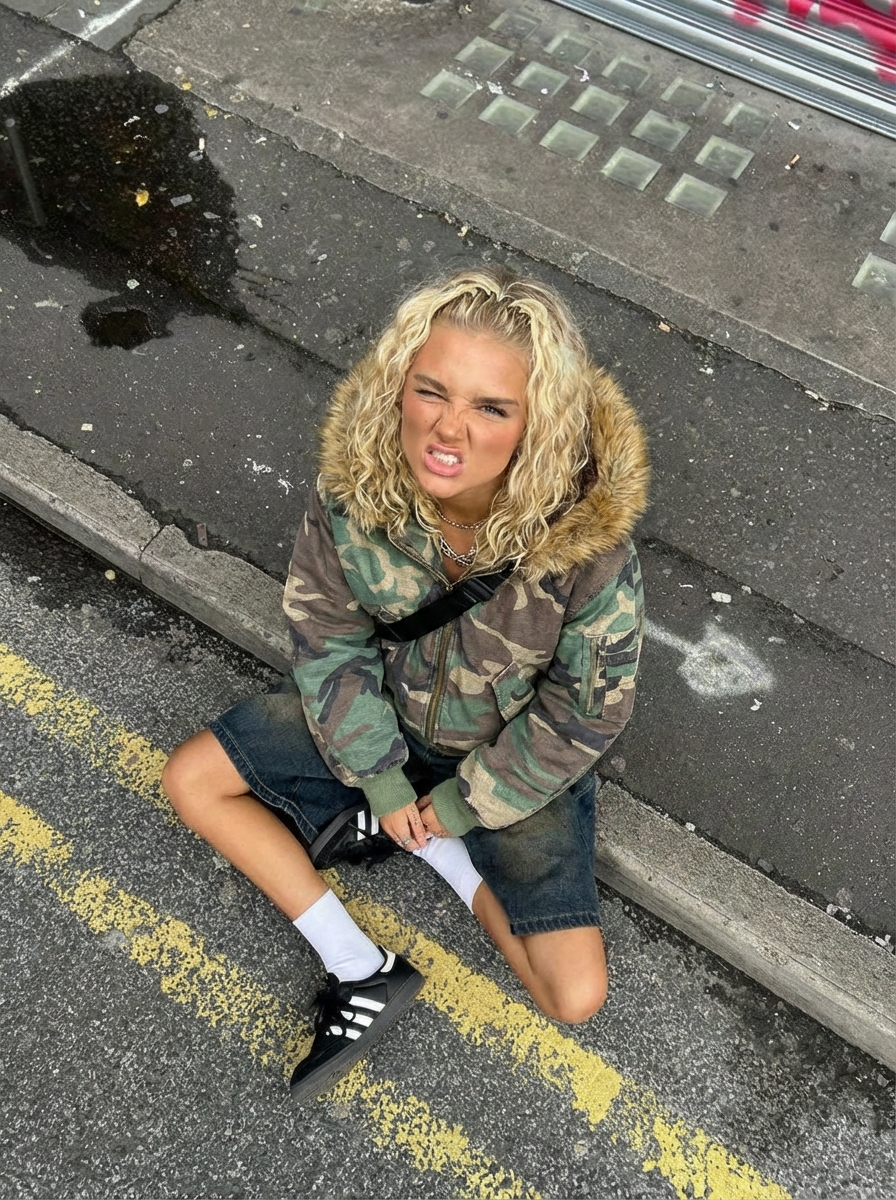 Chaqueta "Camuflaje Cargo"