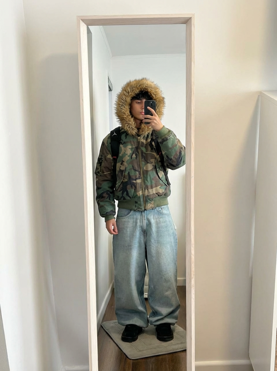 Chaqueta "Camuflaje Cargo"