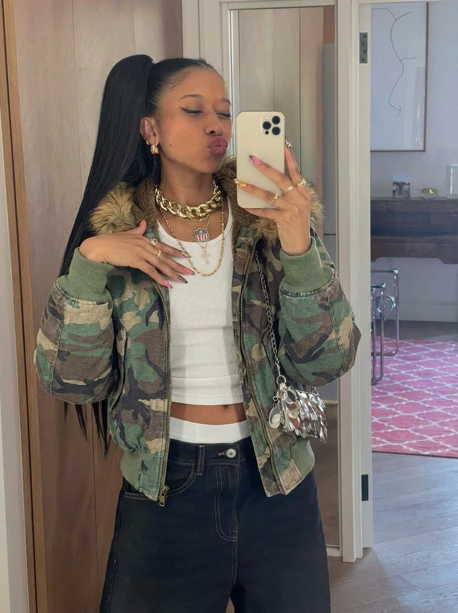 Chaqueta "Camuflaje Cargo"