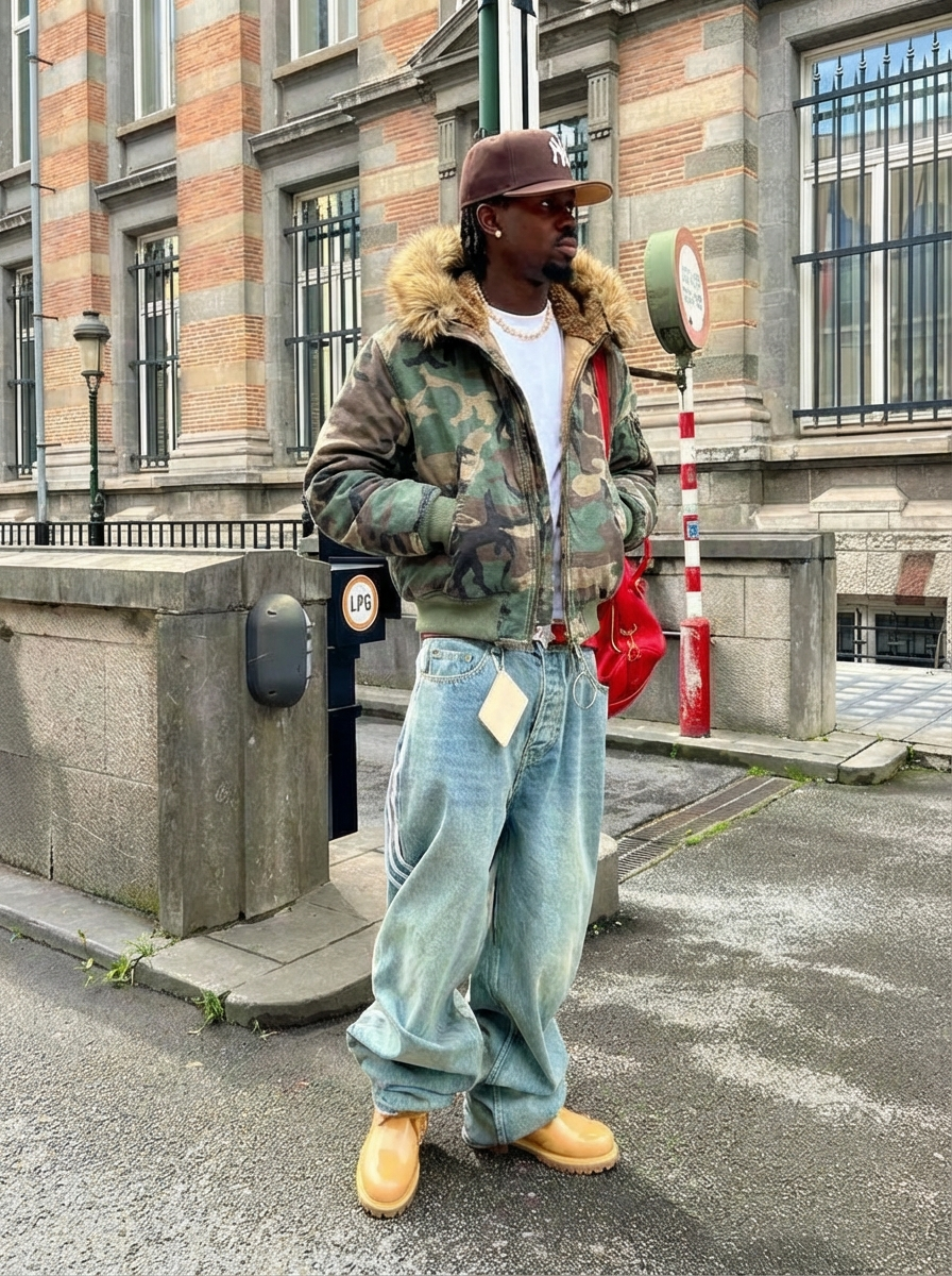 Chaqueta "Camuflaje Cargo"