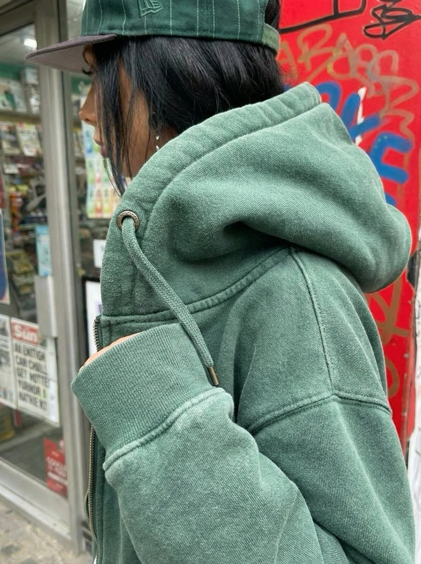Sudadera con cremallera "Aroma"