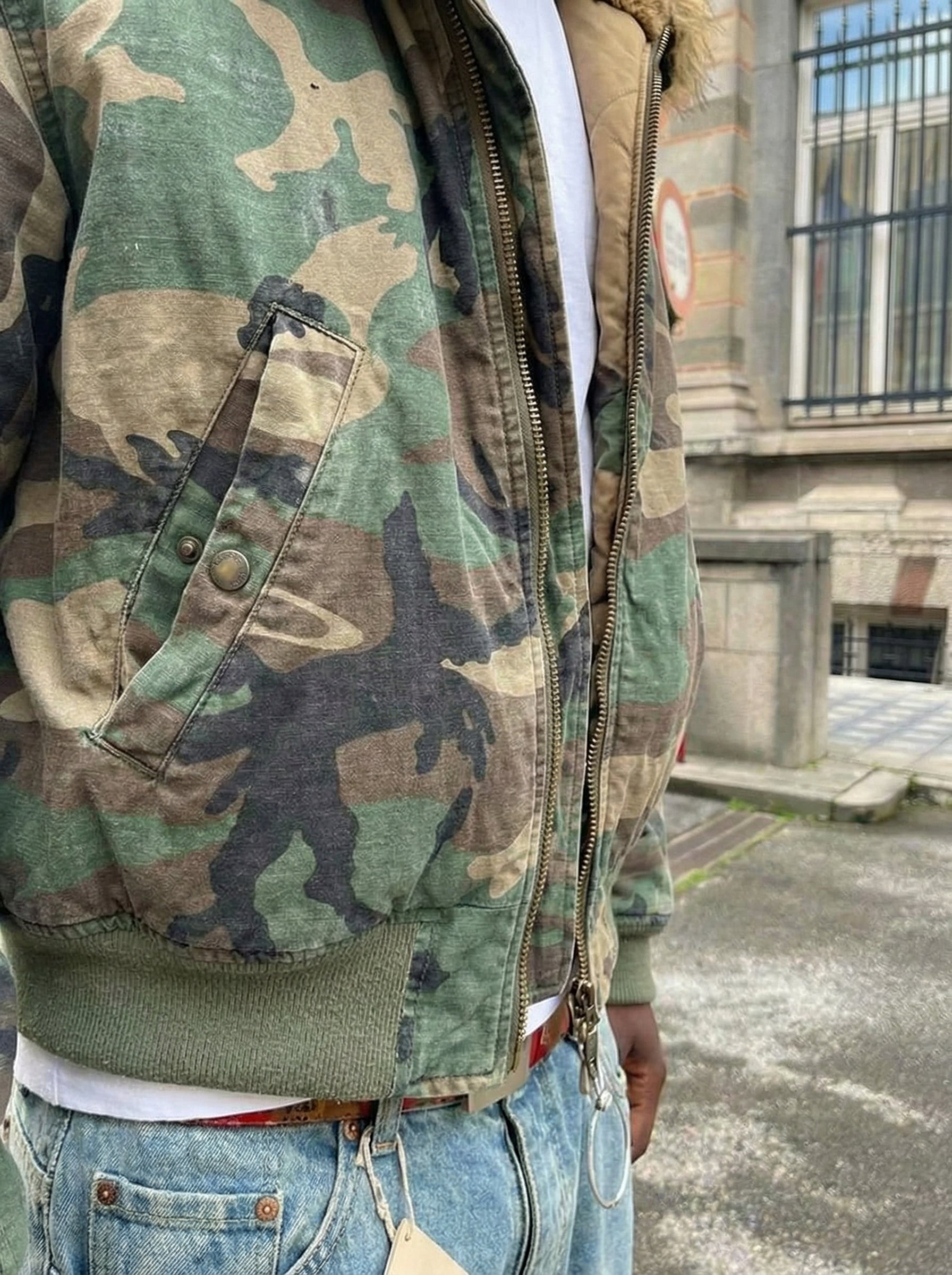 Chaqueta "Camuflaje Cargo"