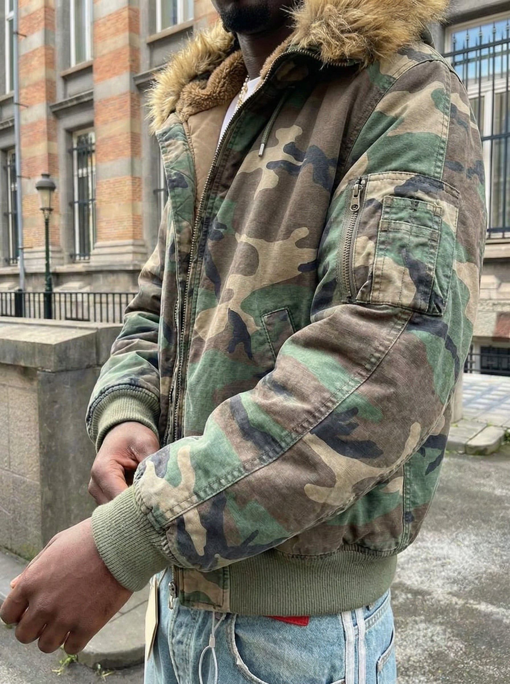 Chaqueta "Camuflaje Cargo"