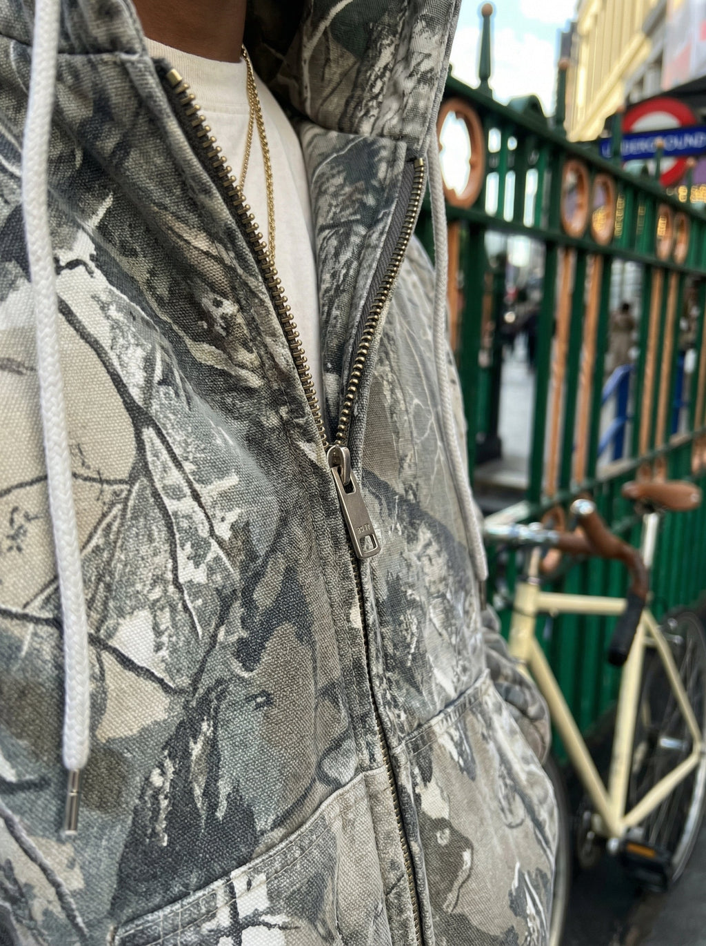 Sudadera con cremallera "Karam"