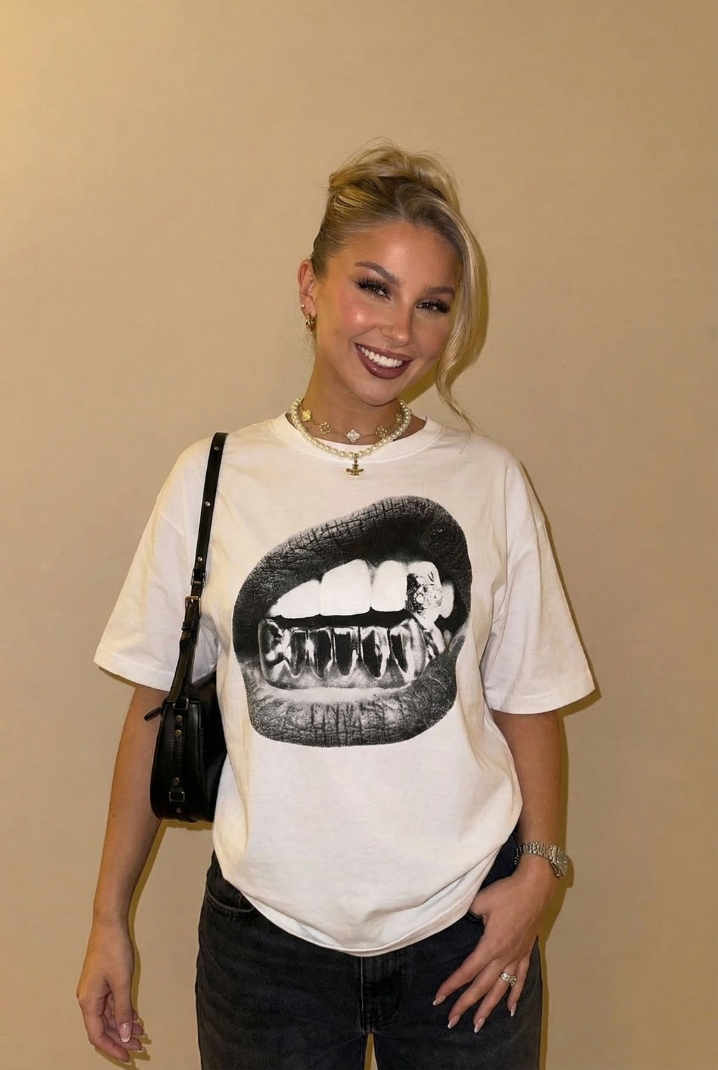 Camiseta "Silver Grillz"