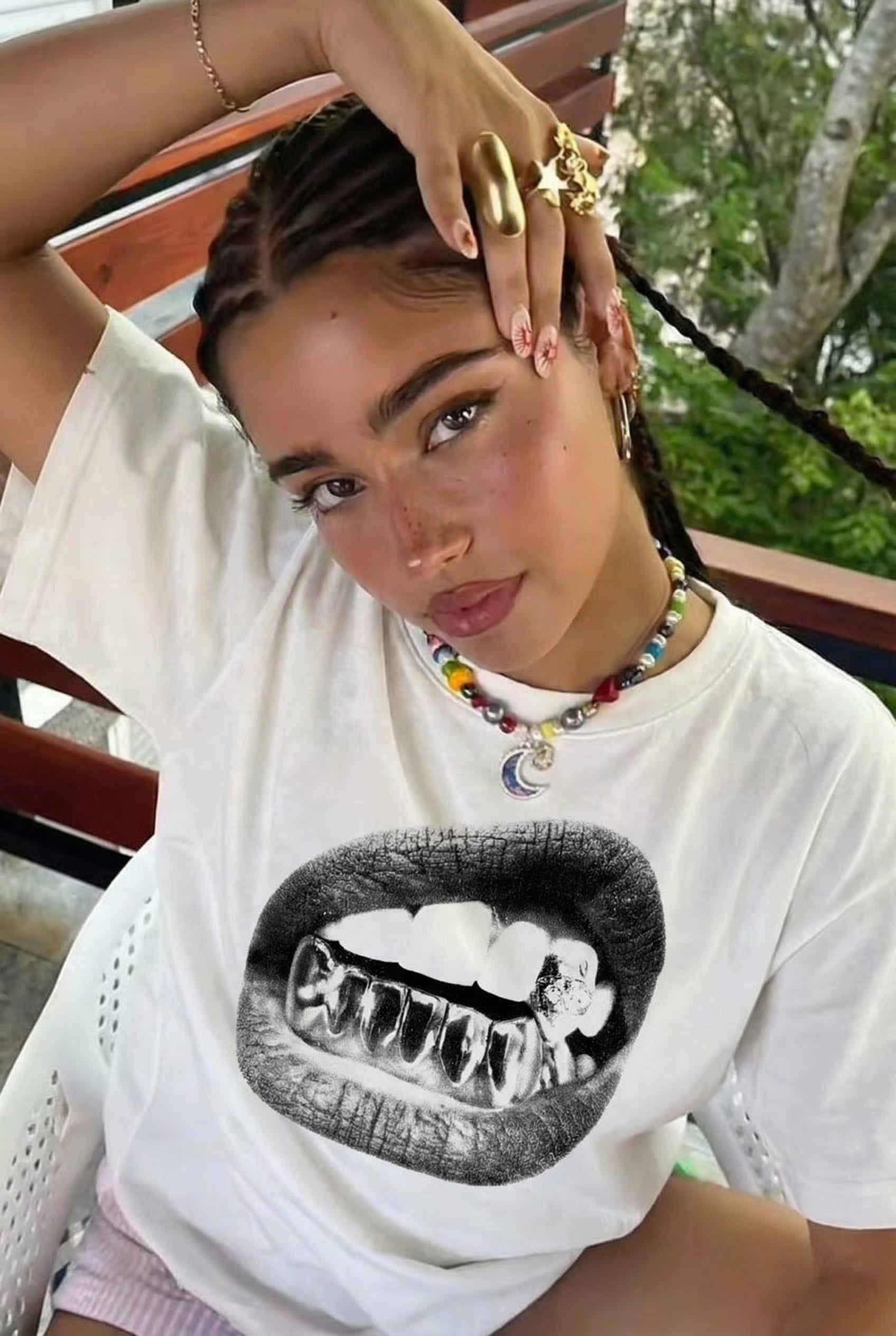 Camiseta "Silver Grillz"