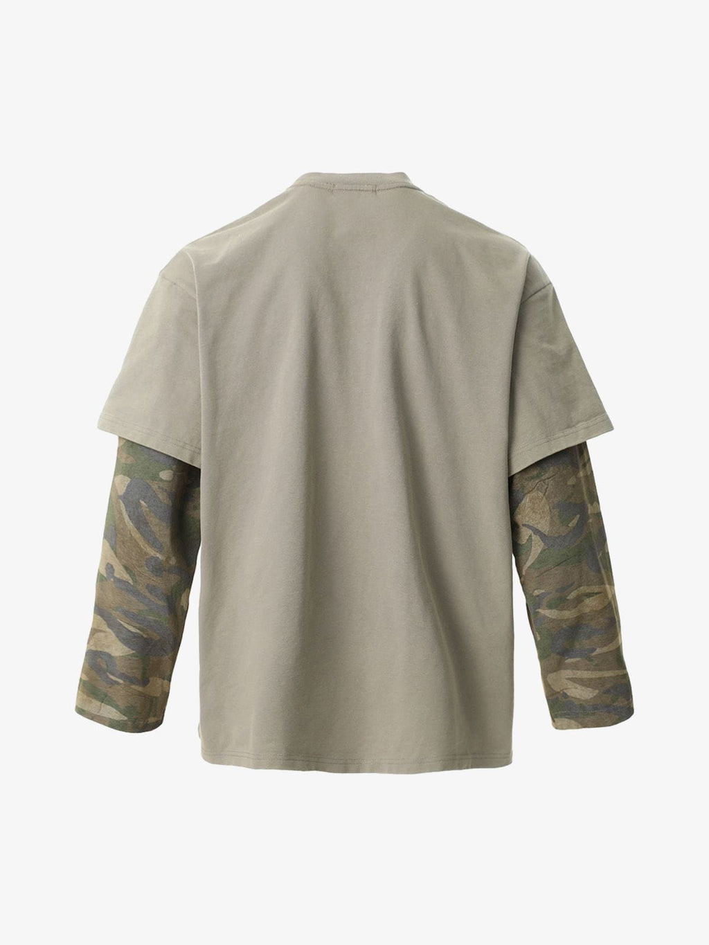 Camiseta de manga larga "Camuflaje desgastado"